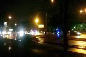 В Киеве на проспекте Победы произошло масштабное ДТП