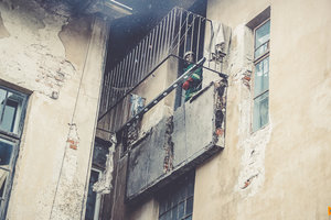 В Тернопольской области рухнул балкон с людьми