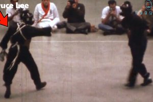 Видеохит: появилось единственное видео реального боя Брюса Ли
