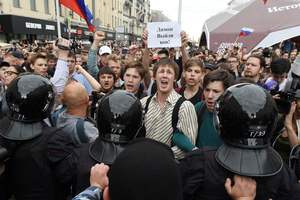 Во время антикоррупционных митингов в Москве были задержаны 136 несовершеннолетних