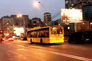 В Киеве временно изменят маршрут троллейбуса №45