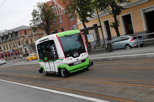 В Эстонии начали курсировать автобусы без водителей
