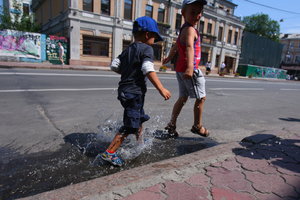 Жара в Киеве бьет столетние температурные рекорды