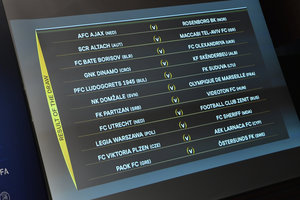 Результаты жеребьевки раунда плей-офф Лиги Европы