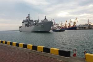 В Одессу прибыл корабль ВМС Турции