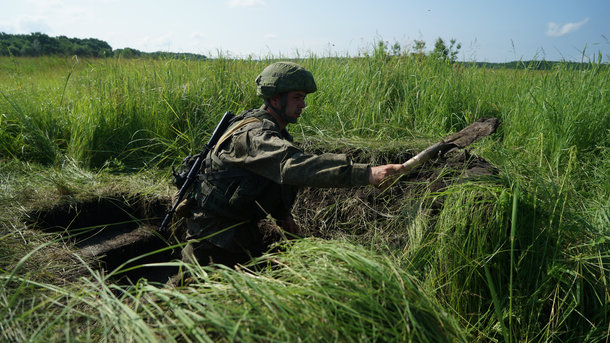 В Краснодарском крае проходят большие военные учения
