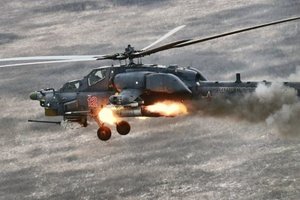 Ракетный удар российского вертолета по людям: появилось видео последствий