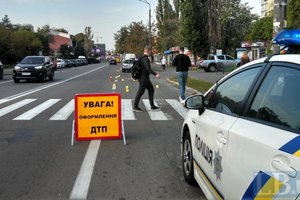 В Киеве Subaru насмерть сбил женщину на переходе