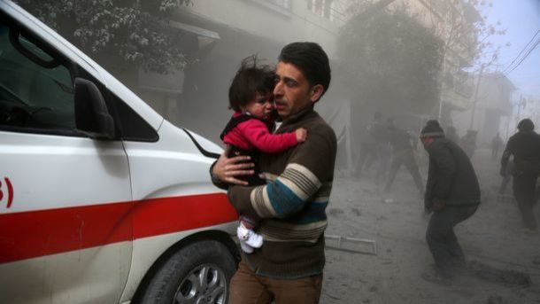 Боевики снова обстреляли несколько кварталов Дамаска