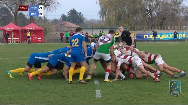 Rugby players in Yaroslavl extracted another victory for the Ukrainian team