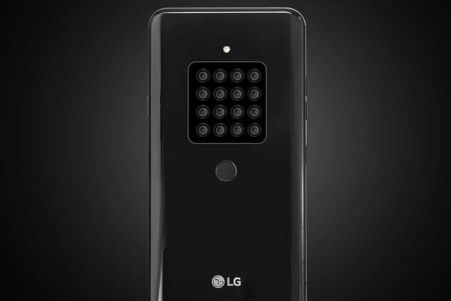 LG is preparing a prototype device with 16 cameras. Photo: GadgetMatch