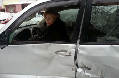 Татьяна Котова попала в аварию.