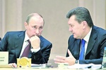 Янукович в Сочи снова говорил с Путиным о газе