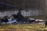 Названы возможные причины падения боевого вертолета в Москве
