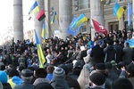В Тернополе участники Евромайдана объявили бессрочный протест