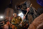 В милиции пригрозили "отлавливать по одному" виновных в сносе памятника Ленину