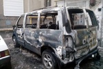 В Харькове сожгли автомобиль активистов Евромайдана