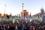 Евромайдан объявил Крещатик зоной свободной от транспорта