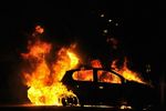 На Борщаговке в Киеве ночью горел автомобиль