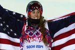 Американка стала первой чемпионкой Олимпиад в лыжном хаф-пайпе