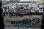 В Харькове пророссийские активисты на митинге требуют отпустить задержанных