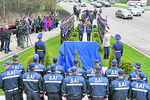 В Киеве появился памятник гаишникам