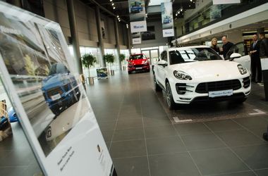 В Киеве представили новую модель Porsche
