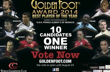 Роналду вошел в число претендентов на награду Golden Foot