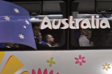 Сборная Австралии первой прибыла на ЧМ-2014 в Барзилию