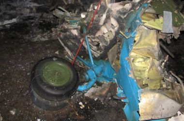 В сети появились фото сбитого террористами вертолета Ми-8