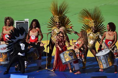 Церемония закрытия чемпионата мира в Бразилии