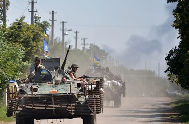 Горловка блокирована, украинские силовики продолжают наступление