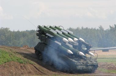 Боевики  с помощью ракетной установки "Бук" сбили украинский беспилотник