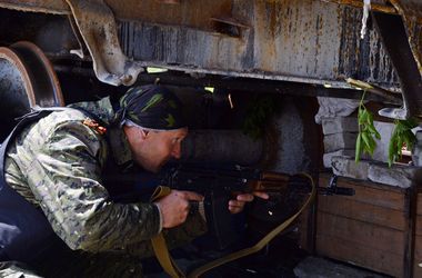 Украинские десантники вблизи Дьяково попали под перекрестный огонь