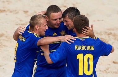 Сборная Украины обыграла Германию в пляжный футбол