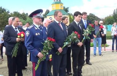 В Киевской  области открыли первый памятник Героям Небесной Сотни