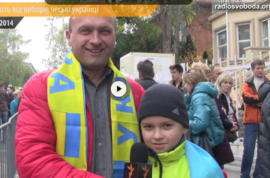 Украинцы в Праге голосуют по зову сердца и ожидают перемен к лучшему