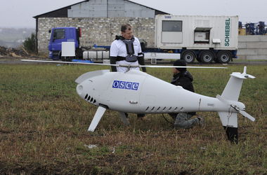 В миссии ОБСЕ раскрыли детали обстрела беспилотников на востоке Украины