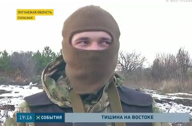 Относительная тишина на  Донбассе - обстрелов стало меньше