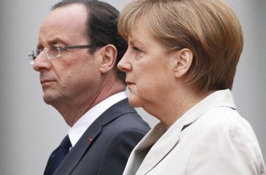 Олланд и Меркель прибыли на встречу с Порошенко