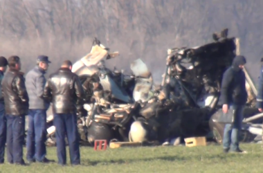 Крушение вертолета под Киевом взялась расследовать военная прокуратура