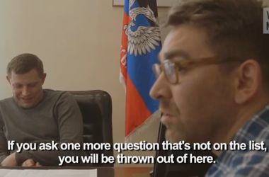 Интервью с Захарченко: журналисту запретили спрашивать об отношениях с Россией