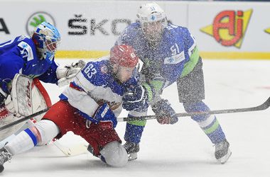 Сборная России обыграла Словению на ЧМ по хоккею