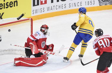 Сборная Швеции разгромила Австрию на ЧМ по хоккею