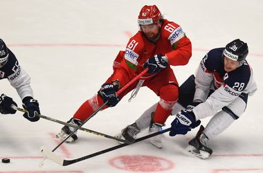 Онлайн видеотрансляция матча Дания - Беларусь на хоккейном ЧМ