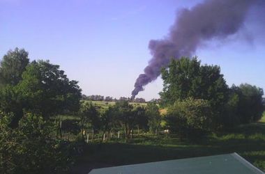 Возможной причиной сильного пожара нефтебазы под Киевом может быть поджог - "БРСМ-Нафта"