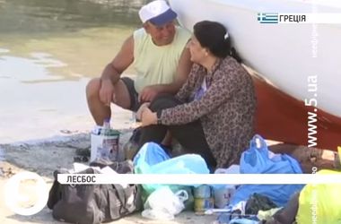 Греческий остров Лесбос страдает от нашествия нелегальных мигрантов