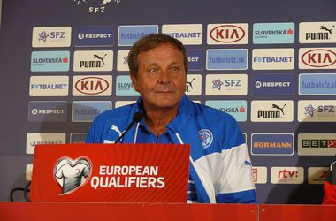 Тренер сборной Словакии Козак: "Матч с Украиной будет экзаменом для нас"