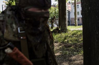 Боевики обстреляли опорный пункт украинских военных под Донецком