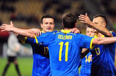 Сборная Украины сыграет со Словенией в стыковых матчах Евро-2016